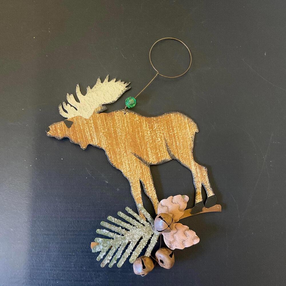 Brand New Sunset Vista Designs Moose Christmas Tree Ornament